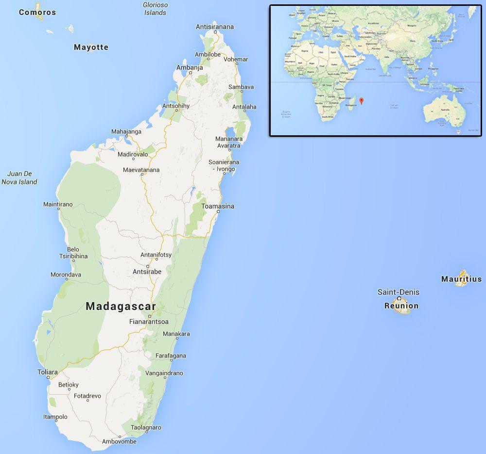 Мадагаскар остров фото на карте