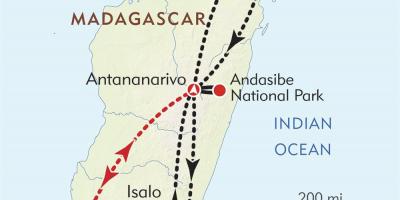 Антананариву, Мадагаскар карта